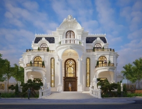 Biệt Thự Tân Cổ Điển Mái Nhật Sang Trọng Pha Chút Lãng Mạn Đặc Trưng Của Nước Pháp Biệt Thự Tân Cổ Điển Mái Nhật Sang Trọng Pha Chút Lãng Mạn Đặc Trưng Của Nước Pháp