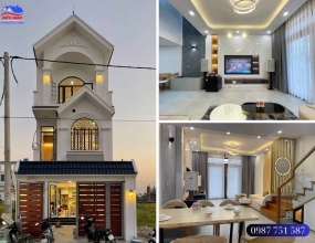 Thi công nhà phố 2 tầng trọn gói cho gia đình anh Luân - Quận 6, TPHCM Thi công nhà phố 2 tầng trọn gói cho gia đình anh Luân - Quận 6, TPHCM