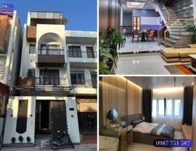 Thi công nhà phố 2 tầng hiện đại, có sân thượng cho chị Linh - Quận 6 TPHCM Thi công nhà phố 2 tầng hiện đại, có sân thượng cho chị Linh - Quận 6 TPHCM