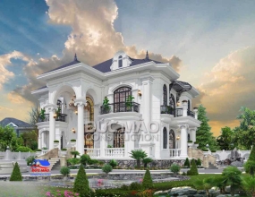 Vẻ Đẹp Hoa Mỹ Của Mẫu Biệt Thự Cổ Điển 2 Tầng Mái Nhật Diện Tích 200m2 Tại Nha Trang Vẻ Đẹp Hoa Mỹ Của Mẫu Biệt Thự Cổ Điển 2 Tầng Mái Nhật Diện Tích 200m2 Tại Nha Trang