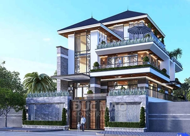 50+ mẫu biệt thự 3 tầng mái Nhật đẹp nhất 2023