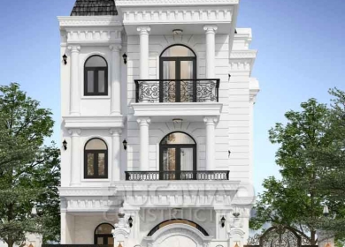 Thiết kế nhà 40m2 3 tầng tuyệt đẹp tiết kiệm chi phí xây dựng