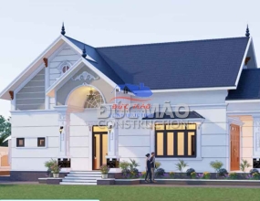 Nhà cấp 4 mái Thái mang vẻ đẹp hiện đại Nhà cấp 4 mái Thái mang vẻ đẹp hiện đại