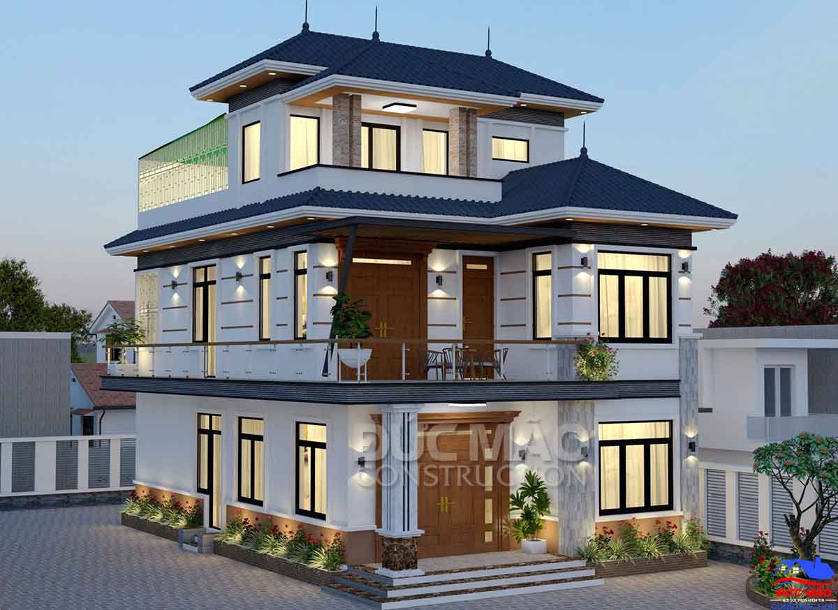 ệt thự 3 tầng mái Nhật – Đông Anh, Hà Nội