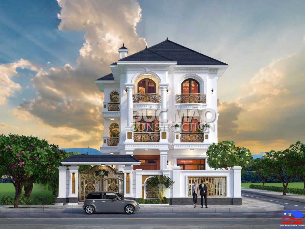 Top 50+ Mẫu Biệt Thự Tân Cổ Điển - Nét Đẹp Mê Ly Cho Không Gian Sống Hiện Đại