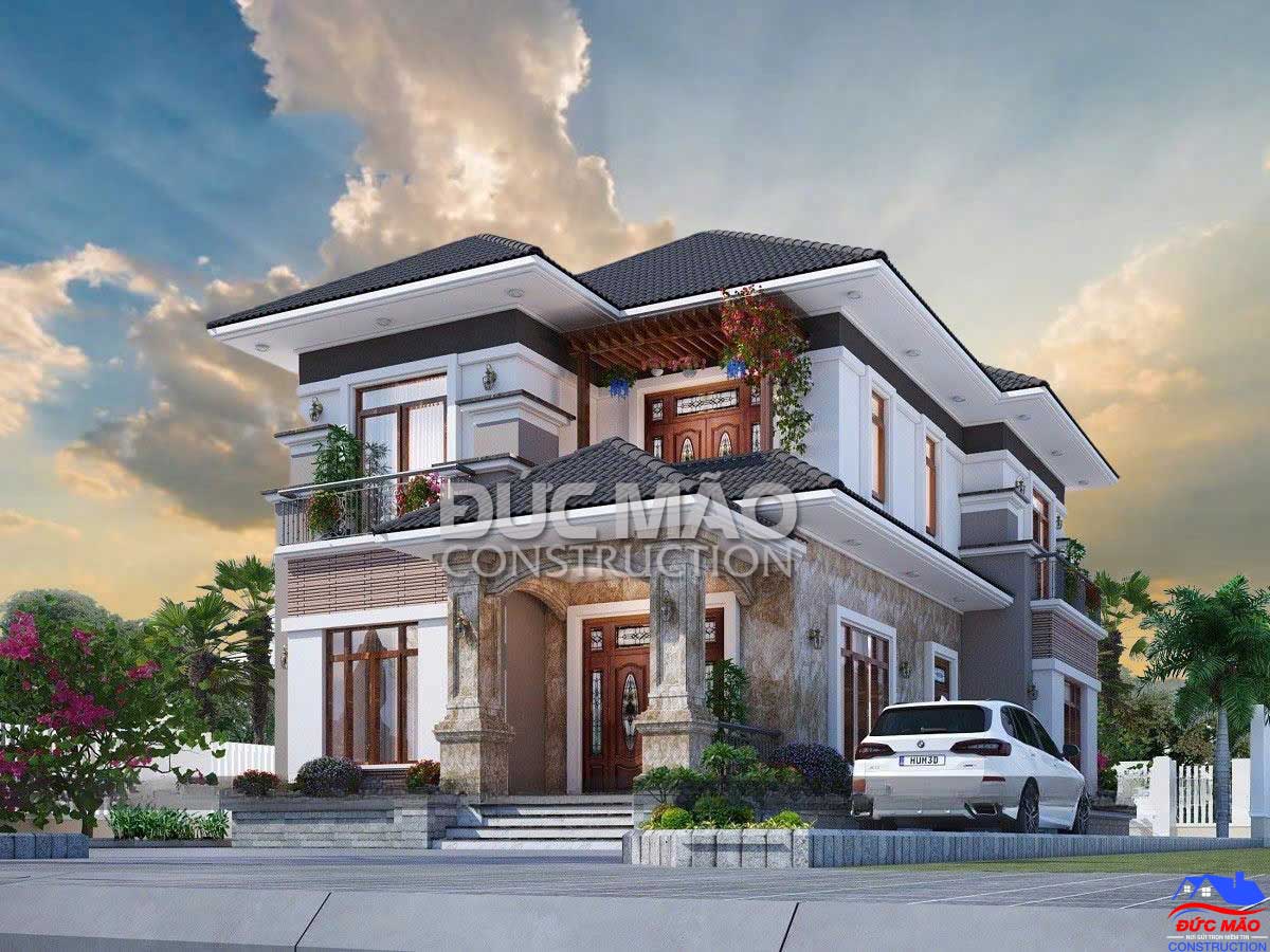 Top 50+ Mẫu Biệt Thự Tân Cổ Điển - Nét Đẹp Mê Ly Cho Không Gian Sống Hiện Đại