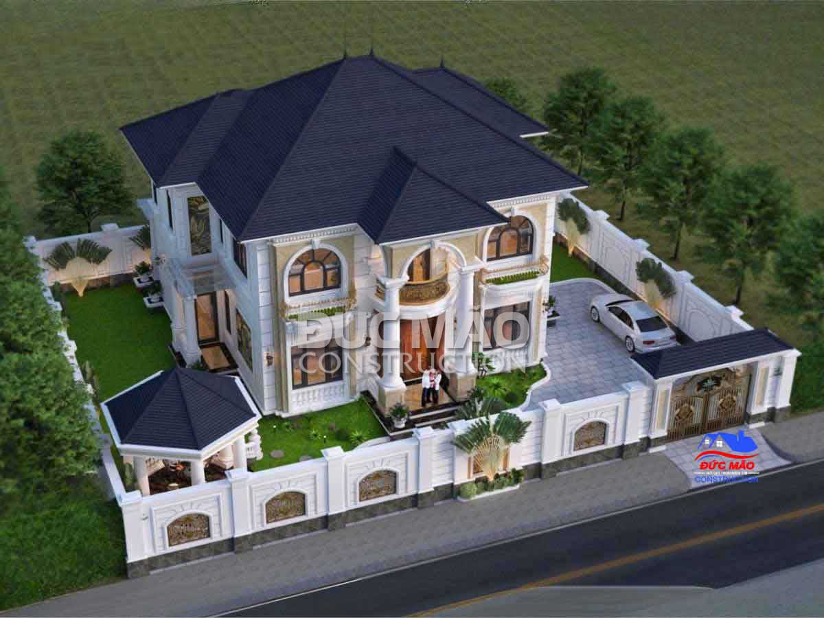 Top 50+ Mẫu Biệt Thự Tân Cổ Điển - Nét Đẹp Mê Ly Cho Không Gian Sống Hiện Đại