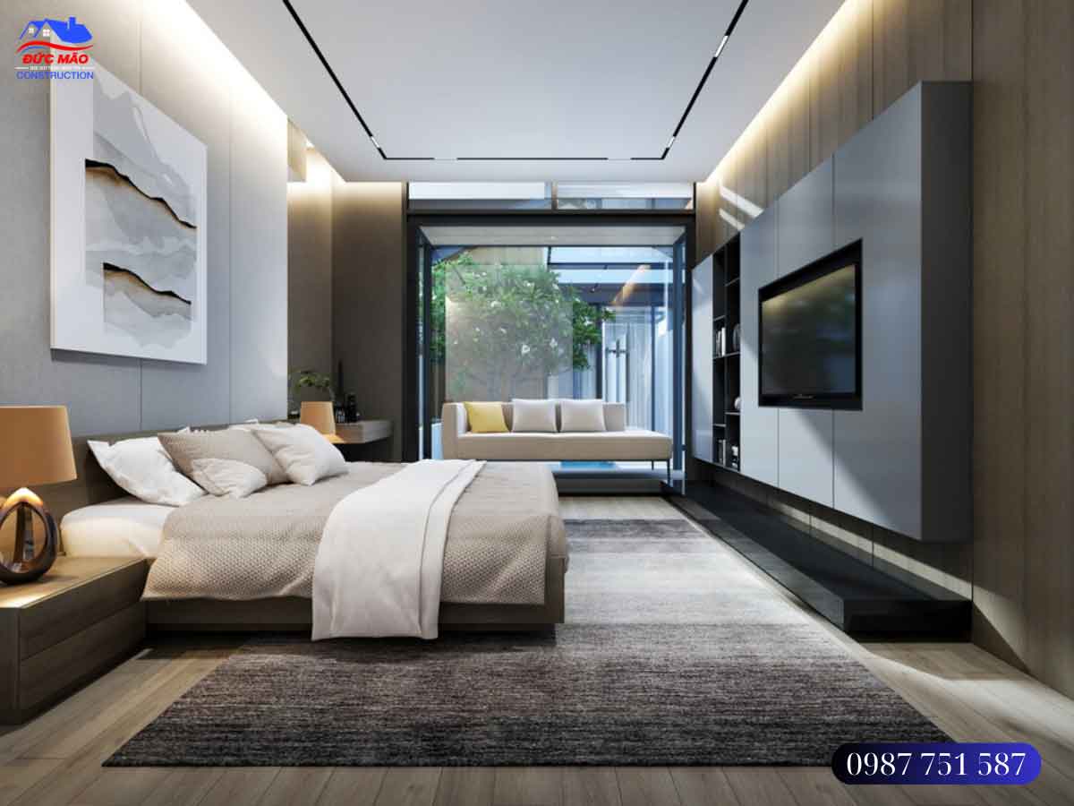 Thi công nhà phố hiện đại 7x21m cho gia đình anh Đạt - Quận Tân Phú, TPHCM