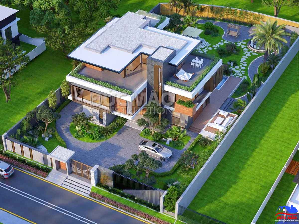Giá xây biệt thự trọn gói mới nhất