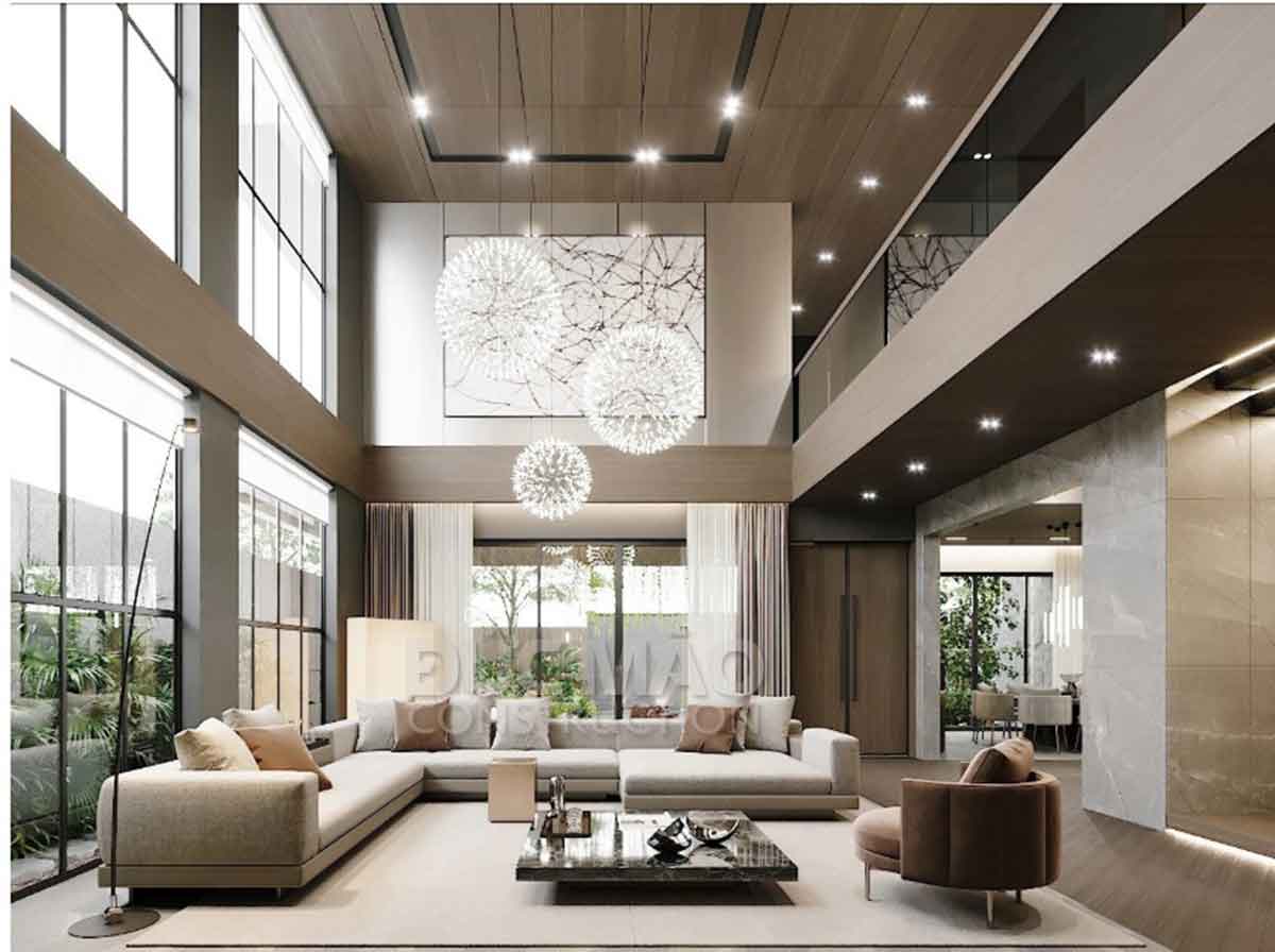 Chiêm Ngưỡng Biệt Thự Tân Cổ Điển 3 Tầng Đẳng Cấp Tại Ninh Bình - phòng khách