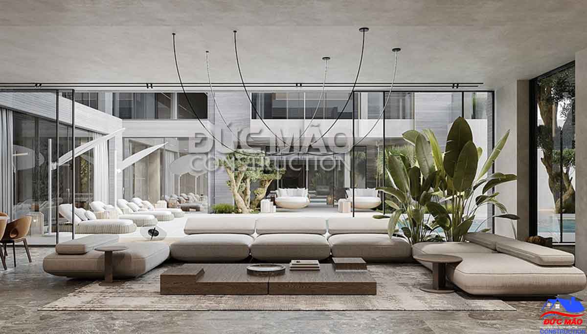 THIẾT KẾ NỘI THẤT PHÒNG KHÁCH